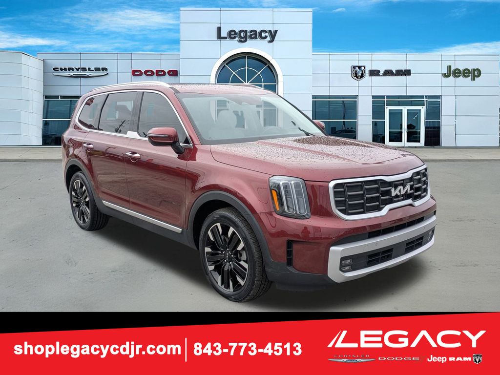 Dawning Red 2024 Kia Telluride SX FWD SUV / Crossover Front-Wheel Drive 8-Speed Automatic