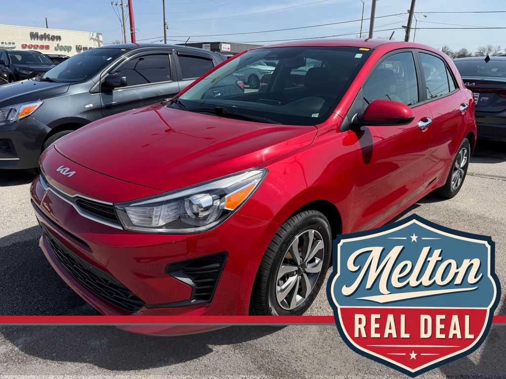 Currant Red 2023 Kia Rio5 S Wagon FWD Wagon Front-Wheel Drive Continuously Variable Transmission