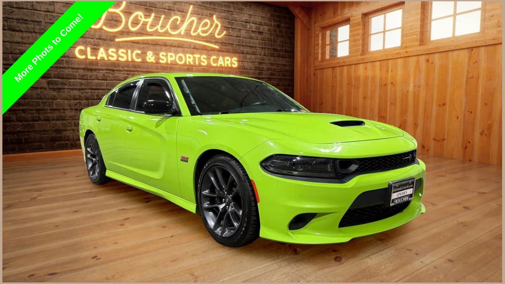 Green (Sublime Metallic Clearcoat) 2023 Dodge Charger Scat Pack RWD Sedan Rear-Wheel Drive 8-Speed Automatic