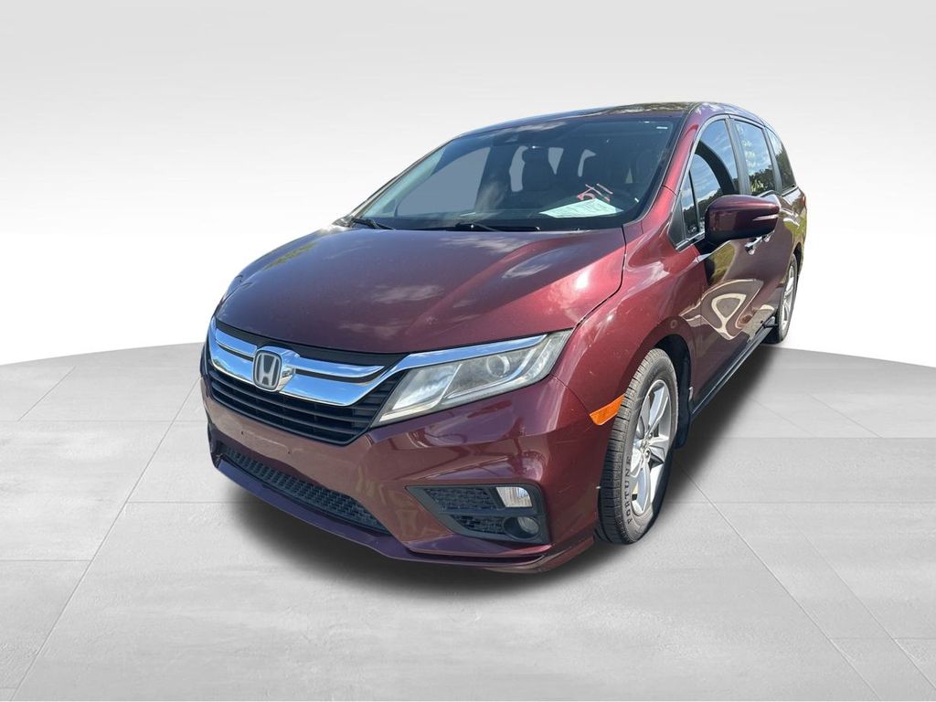 2019 Deep Scarlet Pearl Honda Odyssey EX FWD Van