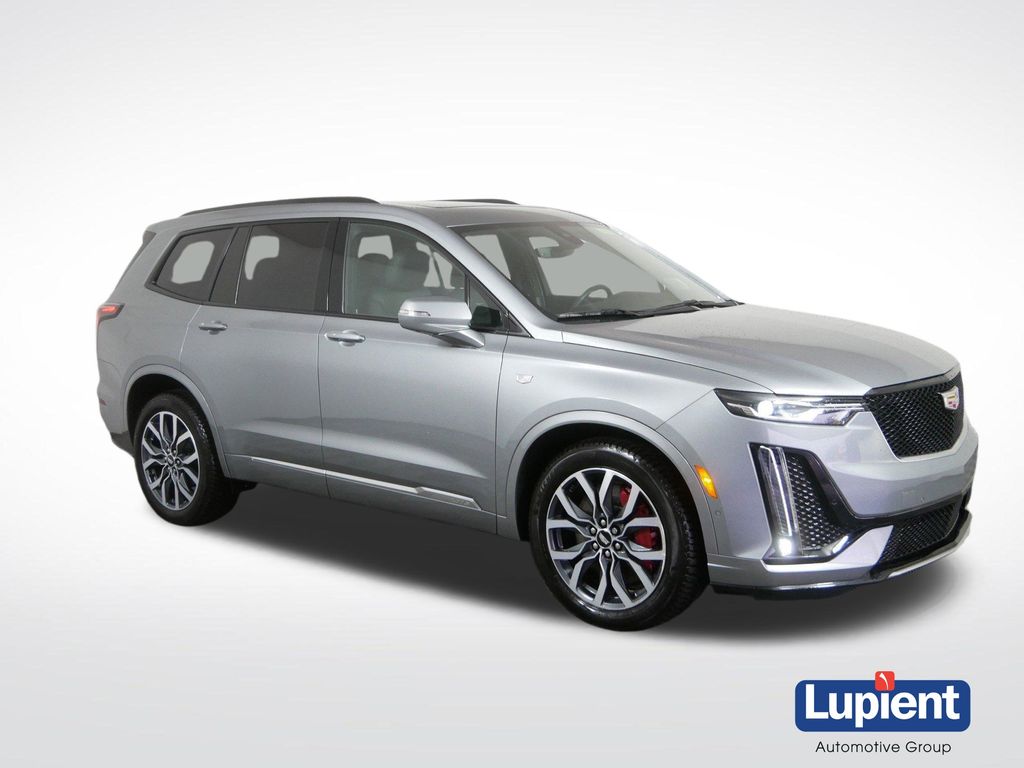 Gray 2024 Cadillac XT6 Sport AWD SUV / Crossover Four-Wheel Drive 9-Speed Automatic
