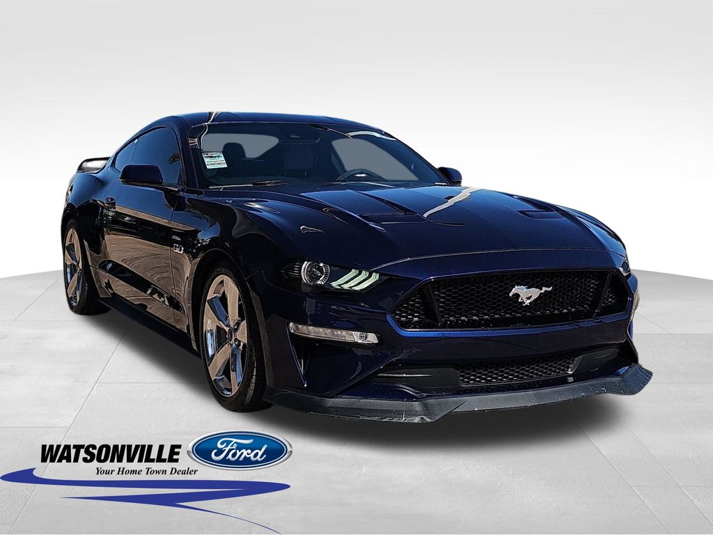 Kona Blue Metallic 2019 Ford Mustang Coupe Rear-Wheel Drive Automatic