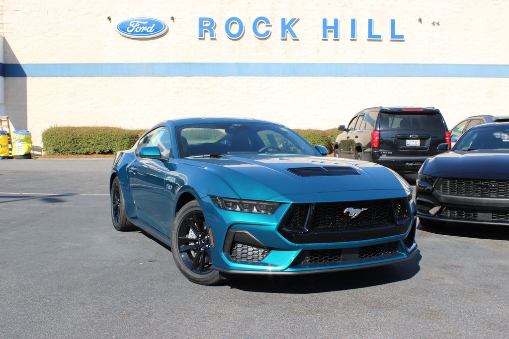 Adriatic Blue Metallic 2026 Ford Mustang GT Fastback RWD Coupe Rear-Wheel Drive Automatic