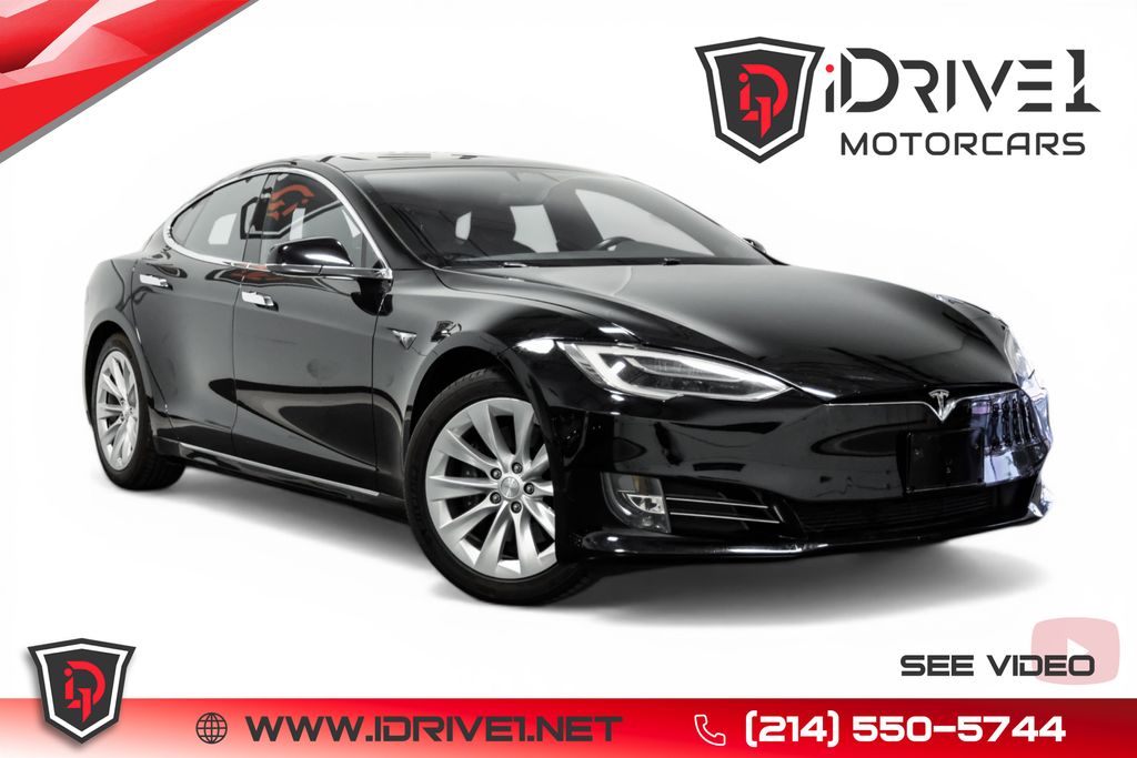 Black 2019 Tesla Model S 75D AWD Sedan All-Wheel Drive 1-Speed Automatic