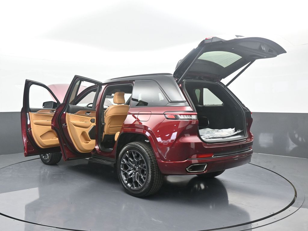 New 2025 Velvet Red Pearlcoat Jeep Summit Reserve image 81