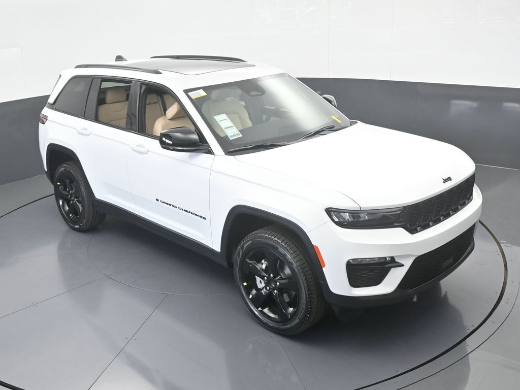 New 2025 Bright White Clearcoat Jeep Limited image 48