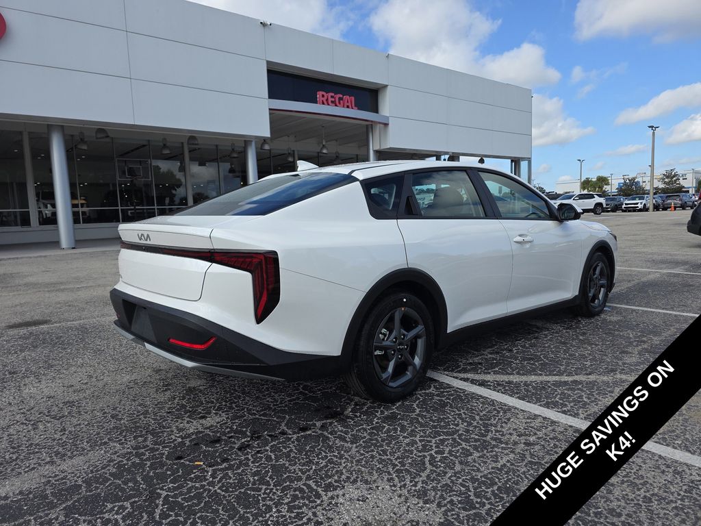 new 2025 Kia K4 car, priced at $19,502
