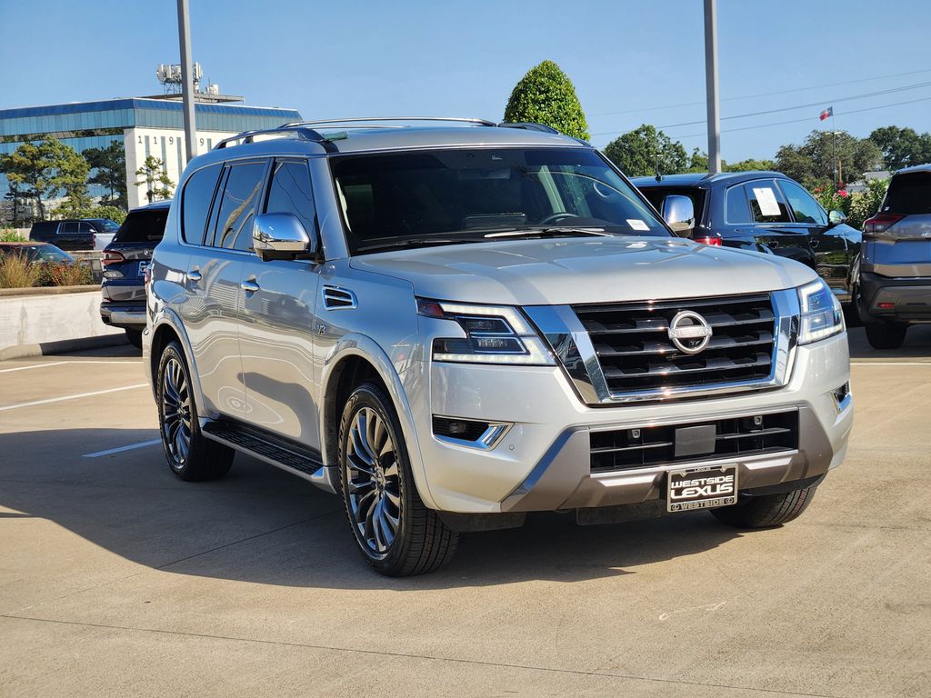 2022 Nissan Armada Platinum Silver at Bravo Nissan