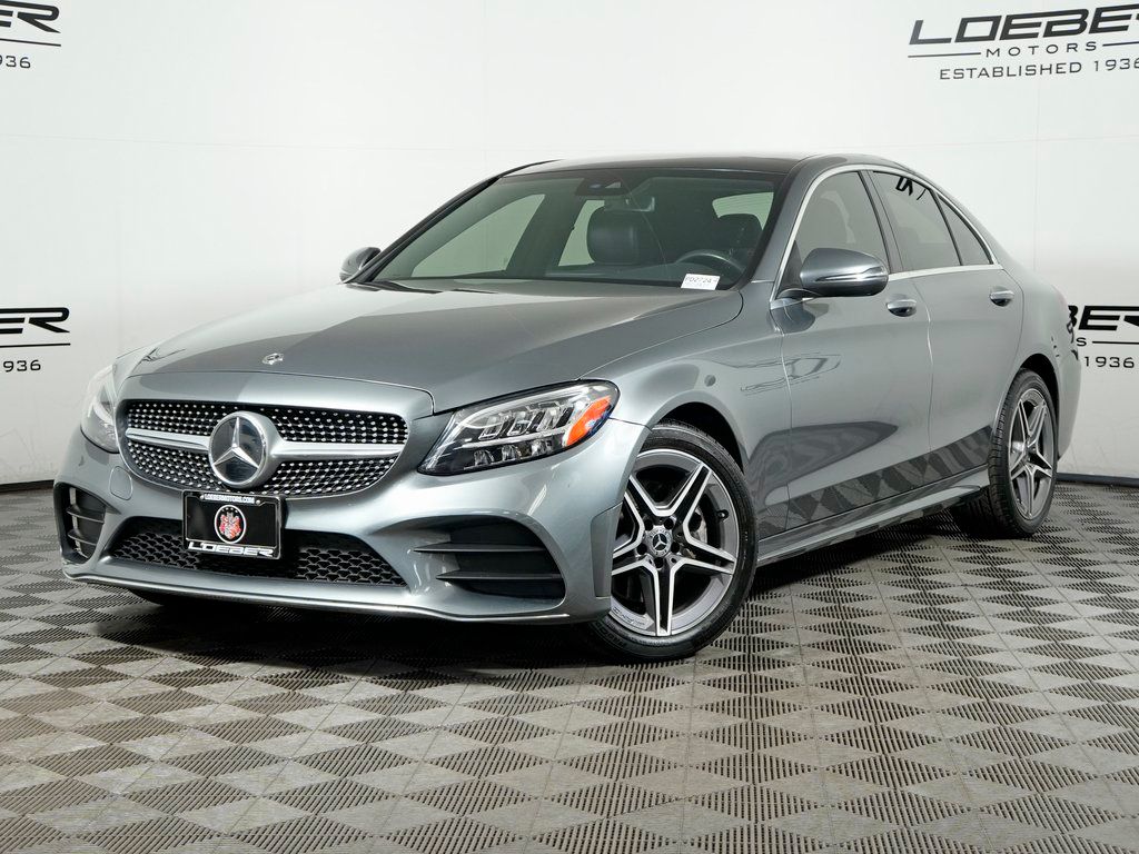 used 2021 Mercedes-Benz C-Class car, priced at $27,888