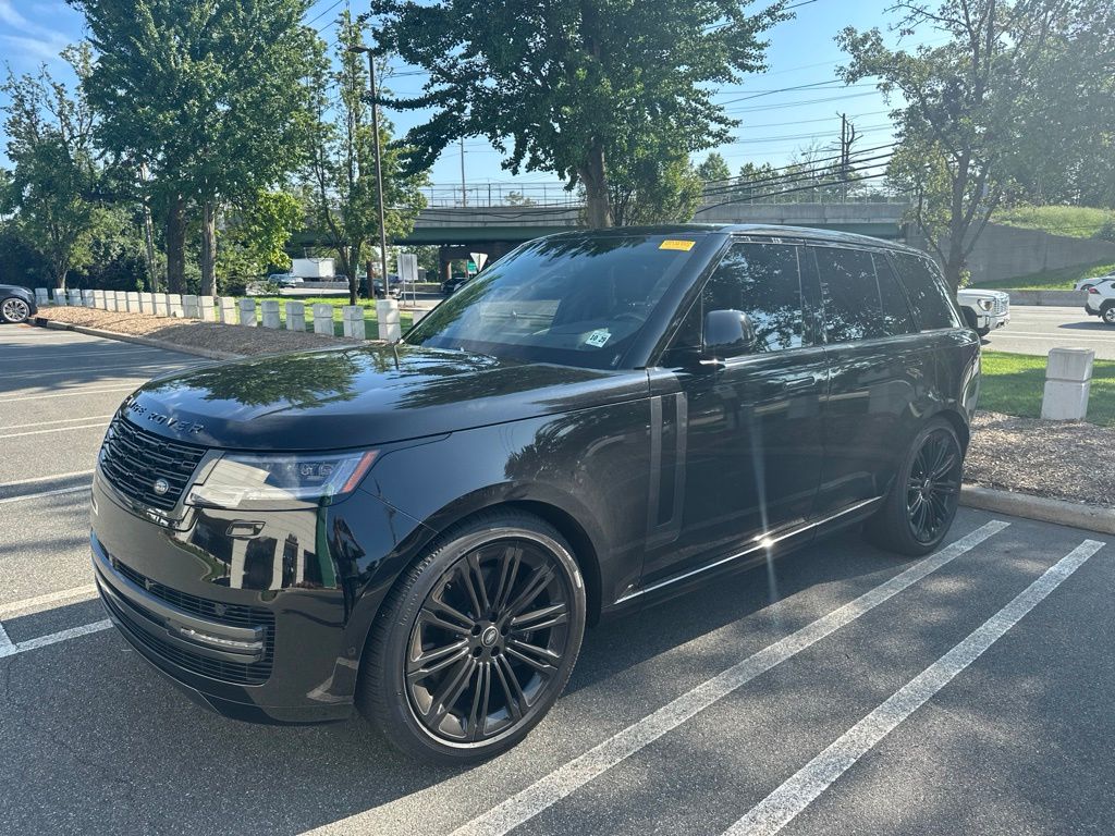 Santorini Black Metallic 2025 Land Rover Range Rover SUV / Crossover All-Wheel Drive 8-Speed Automatic