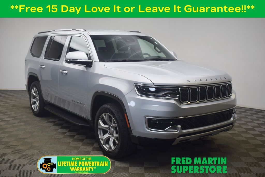 Silver Zynith 2022 Jeep Wagoneer Series II 4WD SUV / Crossover Four-Wheel Drive 8-Speed Automatic