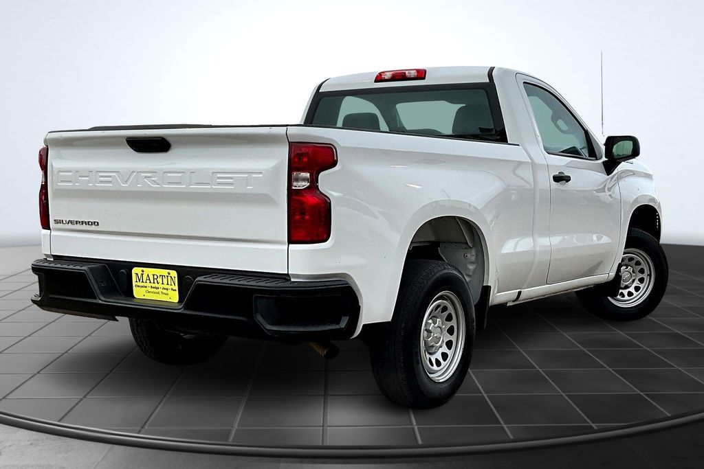 2023 Chevrolet Silverado 1500 WT White at Monument Chevrolet