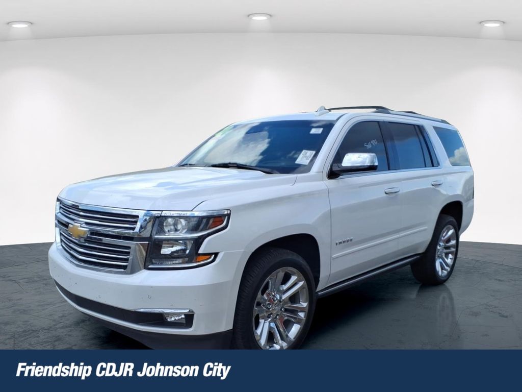 White (Iridescent Pearl Tricoat) 2020 Chevrolet Tahoe Premier 4WD SUV / Crossover Four-Wheel Drive Automatic