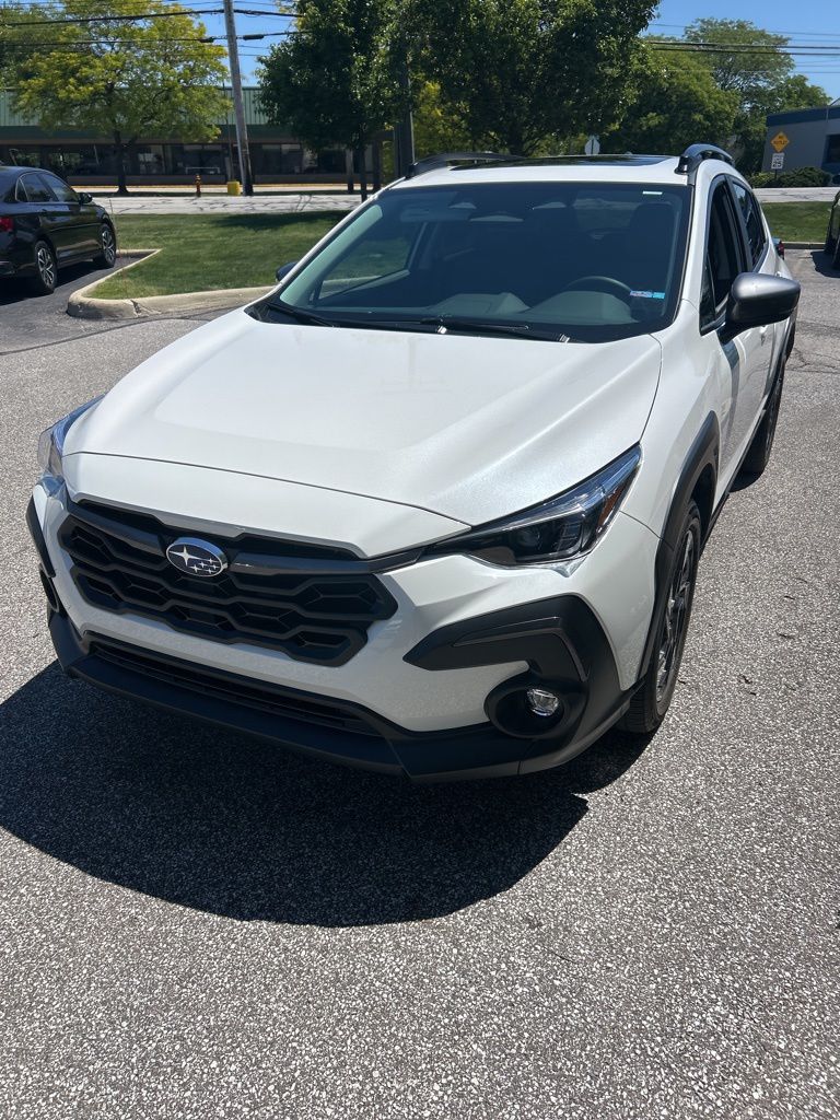Crystal White Pearl 2025 Subaru Crosstrek Limited AWD SUV / Crossover All-Wheel Drive Continuously Variable Transmission