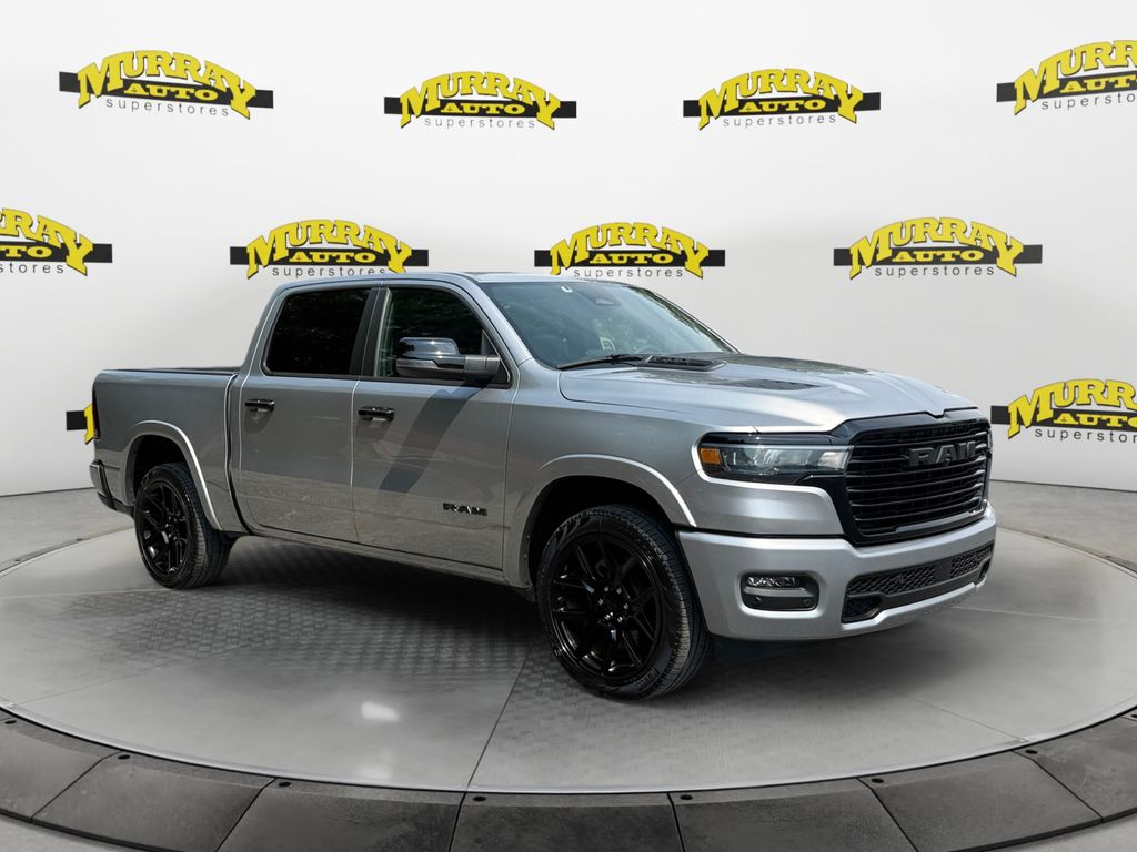 2025 Billet Silver Metallic Ram 1500 Laramie 4X4 Truck
