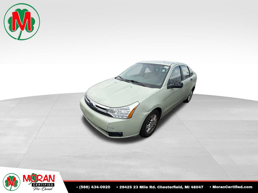 Natural Neutral Metallic 2011 Ford Focus Sedan Front-Wheel Drive 4-Speed Automatic