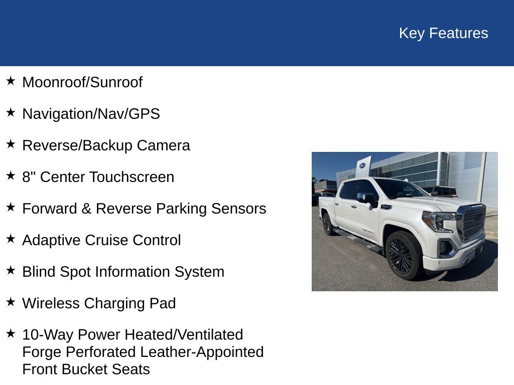 2021 GMC Sierra 1500 4WD Crew Cab Short Box Denali