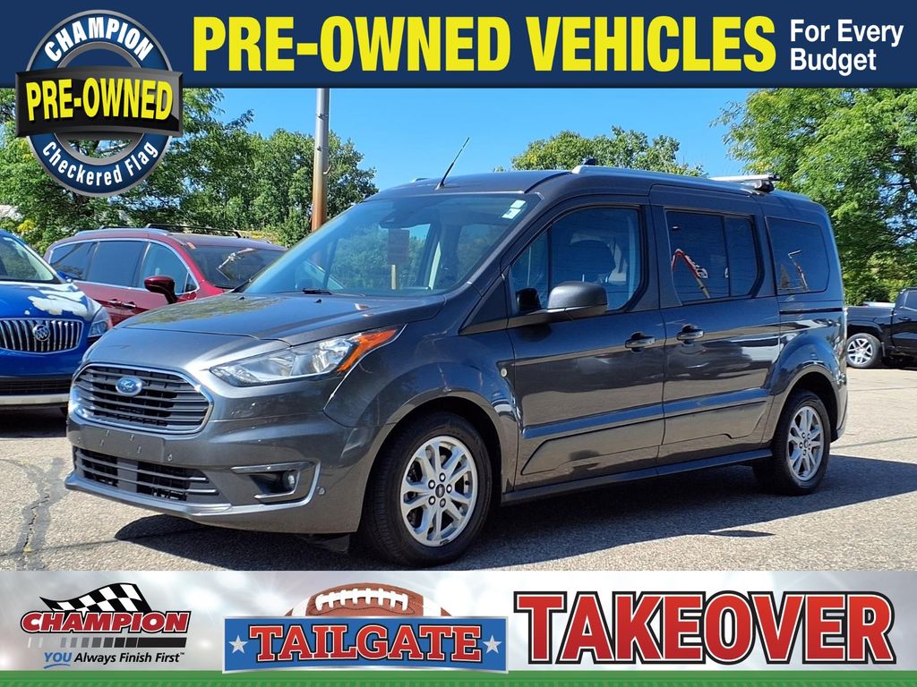 Gray (Magnetic) 2020 Ford Transit Connect Van Front-Wheel Drive 8-Speed Automatic
