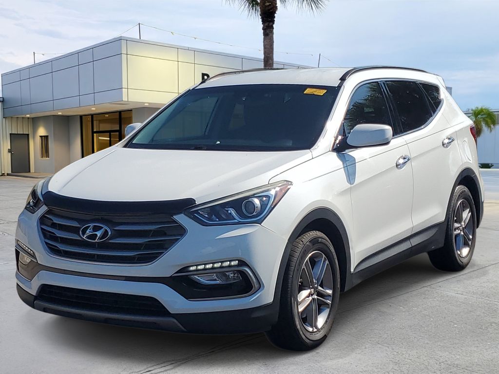Frost White Pearl 2017 Hyundai Santa Fe Sport SUV / Crossover Front-Wheel Drive 6-Speed Automatic