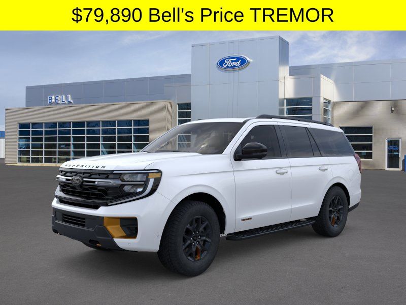 White Metallic 2026 Ford Expedition SUV / Crossover Four-Wheel Drive Automatic