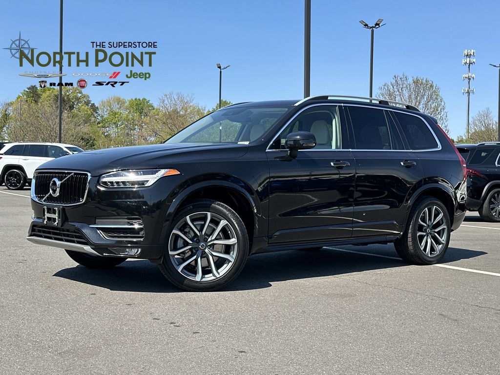 Onyx Black Metallic 2019 Volvo XC90 T5 Momentum AWD SUV / Crossover All-Wheel Drive Automatic