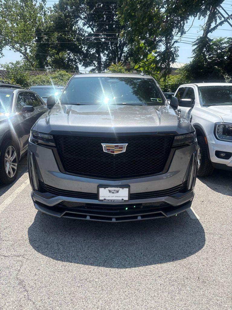 Gray (Satin Steel Metallic) 2021 Cadillac Escalade ESV SUV / Crossover Four-Wheel Drive 