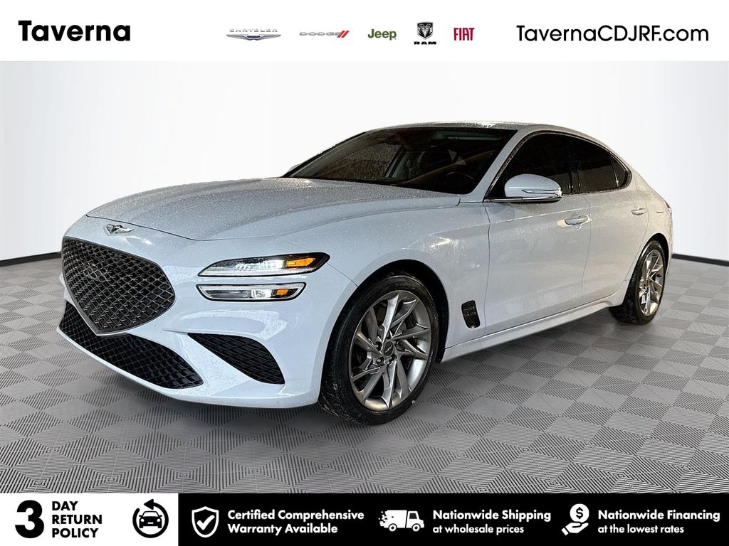 Ice 2022 Genesis G70 2.0T RWD Sedan Rear-Wheel Drive 8-Speed Automatic