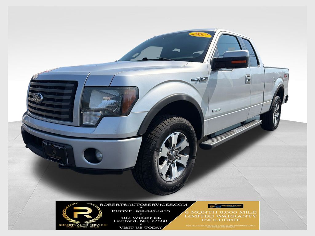 Ingot Silver 2012 Ford F-150 Pickup Truck Four-Wheel Drive 6-Speed Automatic