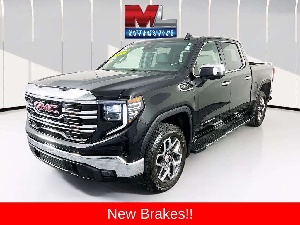 Onyx Black 2025 GMC Sierra 1500 Pickup Truck Four-Wheel Drive Automatic