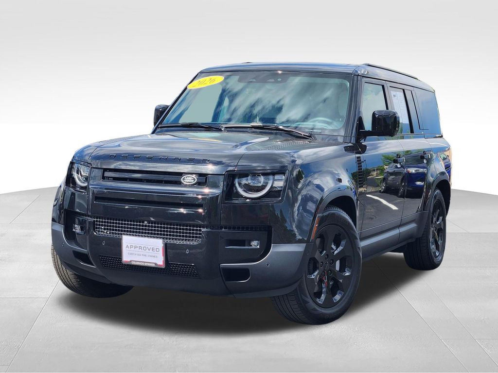 Santorini Black Metallic 2026 Land Rover Defender SUV / Crossover All-Wheel Drive 8-Speed Automatic