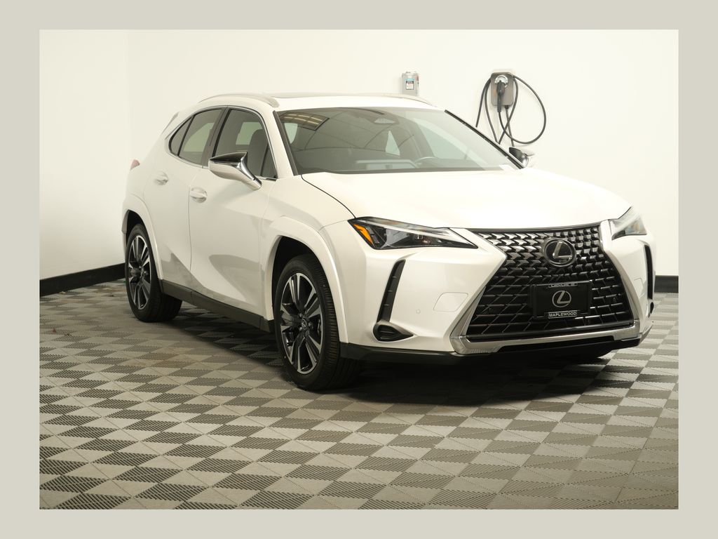 Eminent White Pearl 2025 Lexus UX Hybrid 300h Premium AWD SUV / Crossover All-Wheel Drive Continuously Variable Transmission