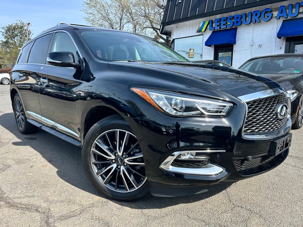 Black Obsidian 2017 INFINITI QX60 AWD SUV / Crossover All-Wheel Drive Continuously Variable Transmission