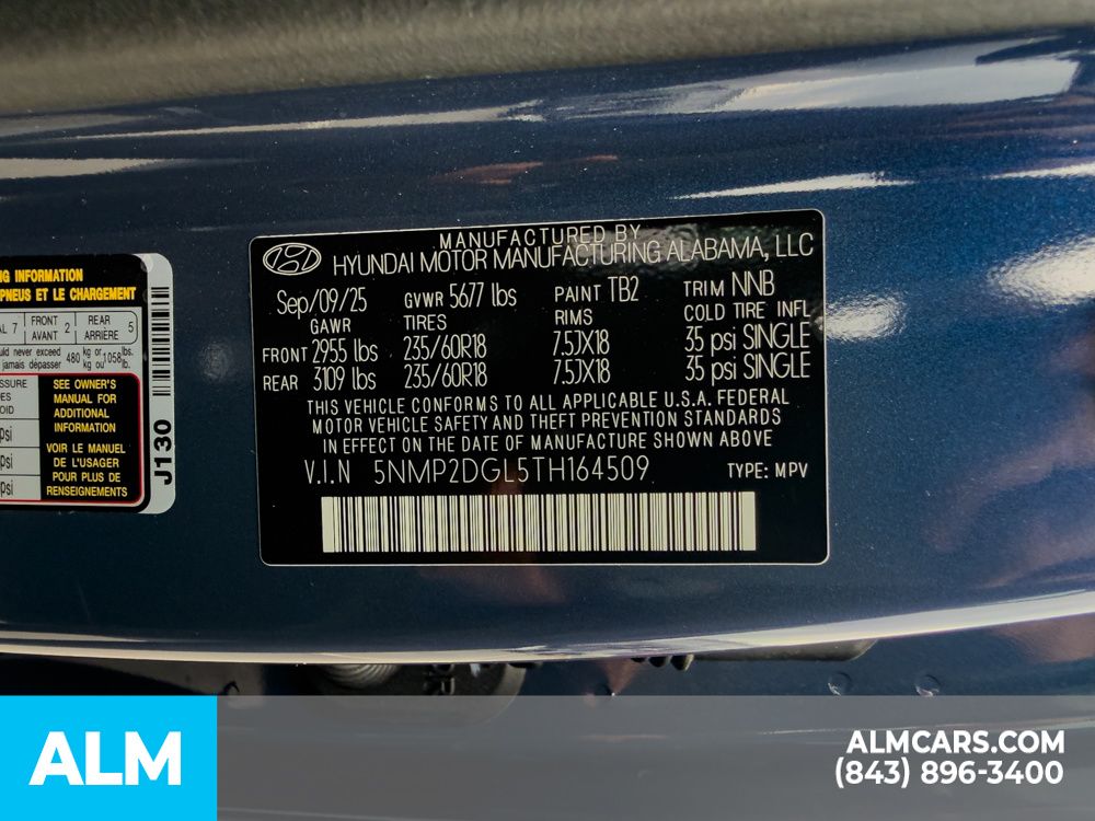 Used 2026 Blue Hyundai SEL image 34