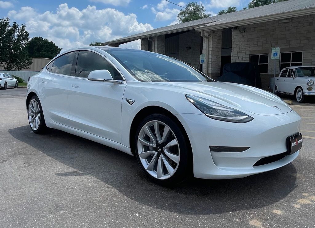 2018 Tesla Model 3 Mid Range White at Martin Chrysler Dodge Jeep Ram