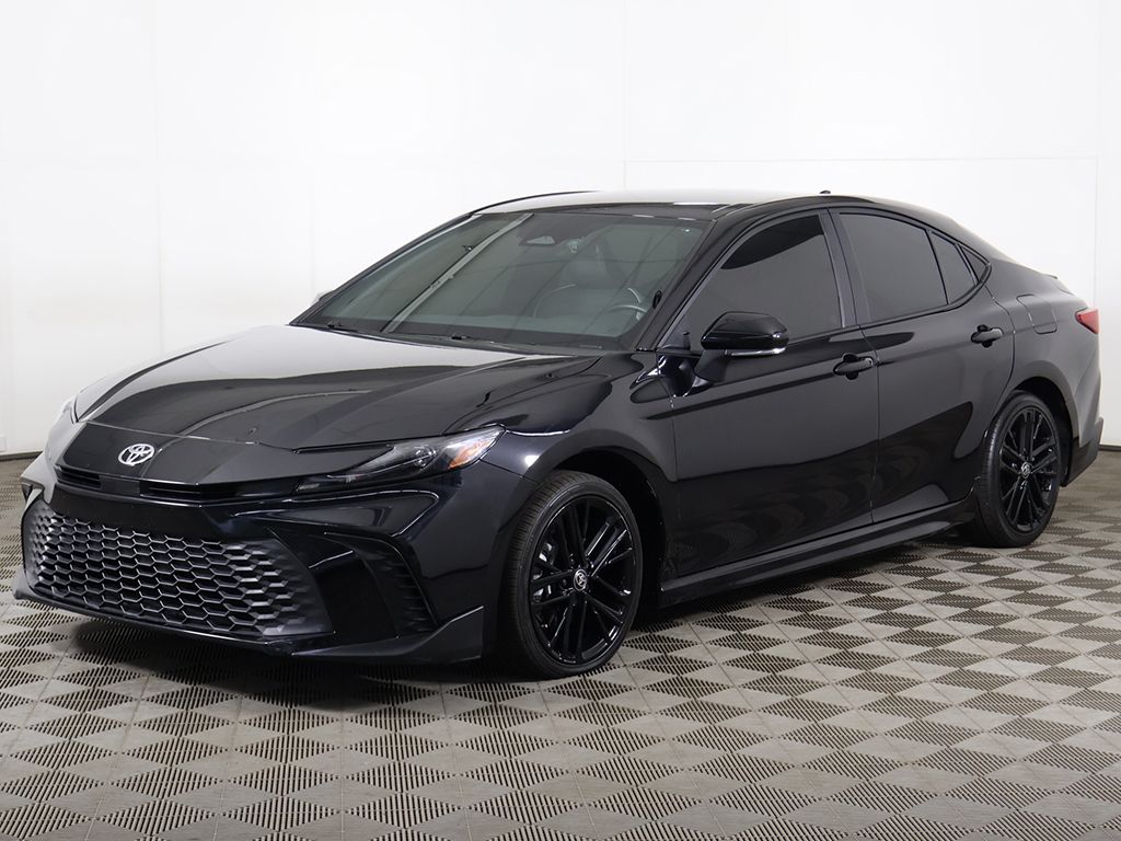 Used 2025 Black Toyota SE image 6