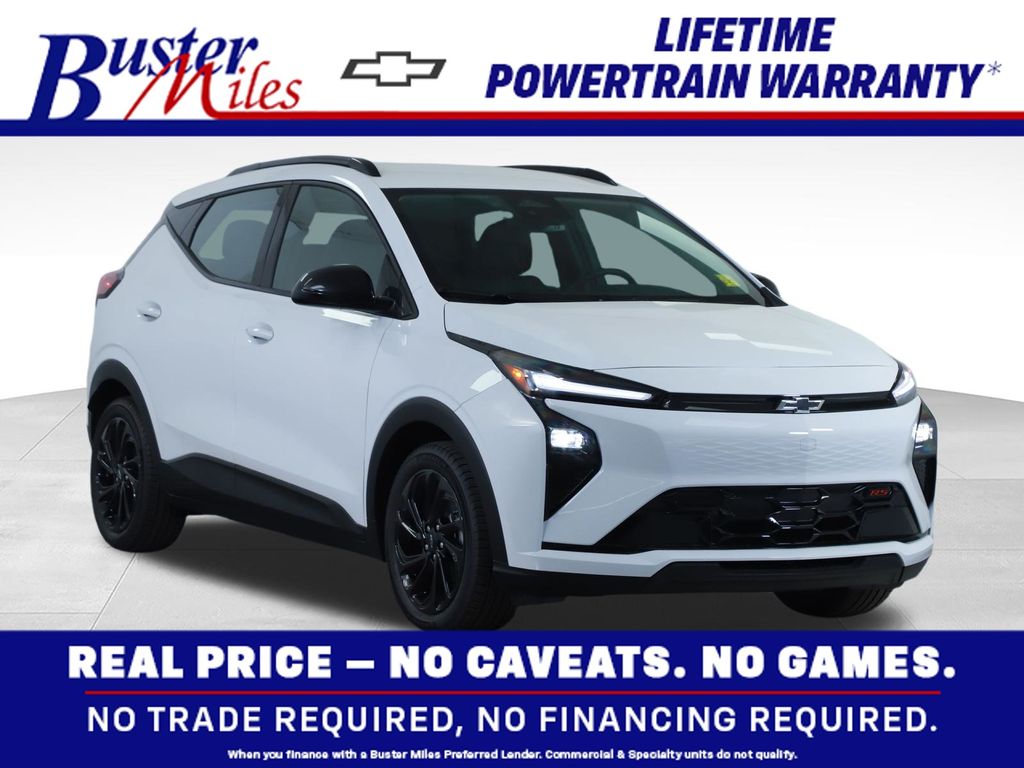 Summit White 2027 Chevrolet Bolt RS FWD SUV / Crossover Front-Wheel Drive 1-Speed Automatic
