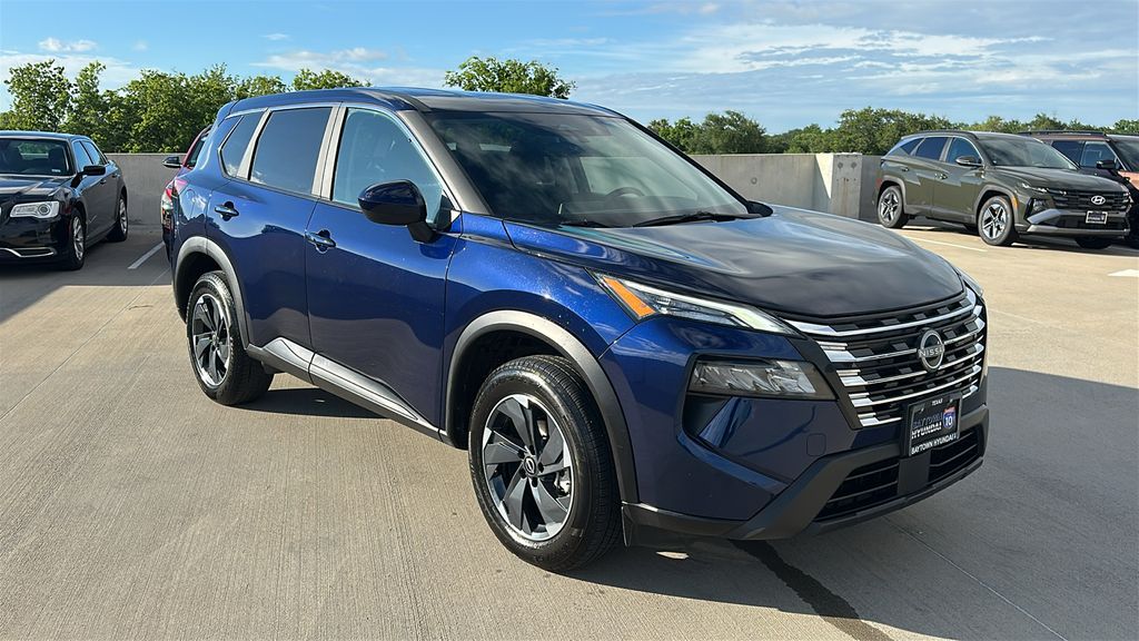 2025 Nissan Rogue SV Blue at Bravo Nissan