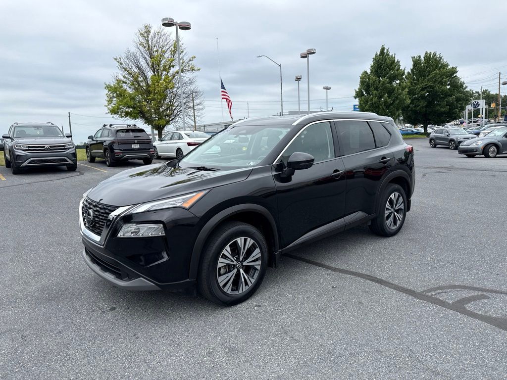 2021 Nissan Rogue SV Black at South Hills Kia