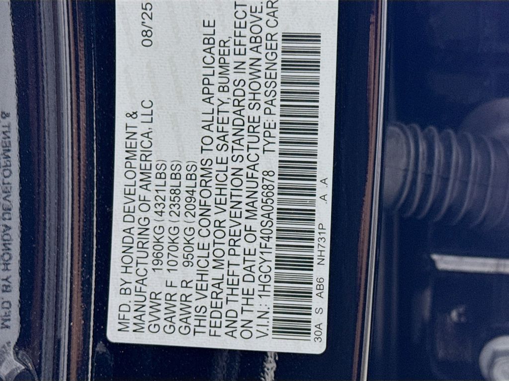 Used Car 2025 Honda Accord  Se For Sale Under $30,000 In Austin, Texas