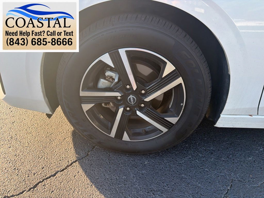 2024 Nissan Sentra SV White at Stokes Mazda