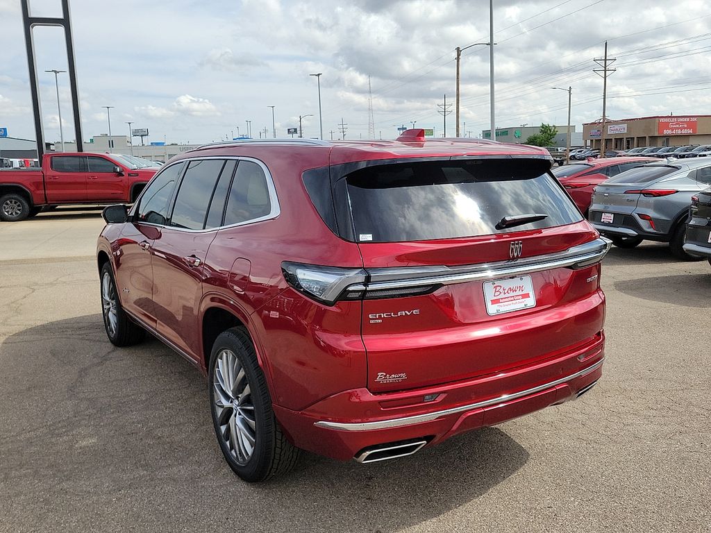 2026 Buick Enclave Avenir Red at Brown Buick GMC
