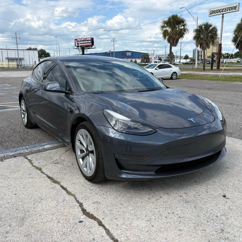 2022 Tesla Model 3 RWD Sedan Rear-Wheel Drive 1-Speed Automatic