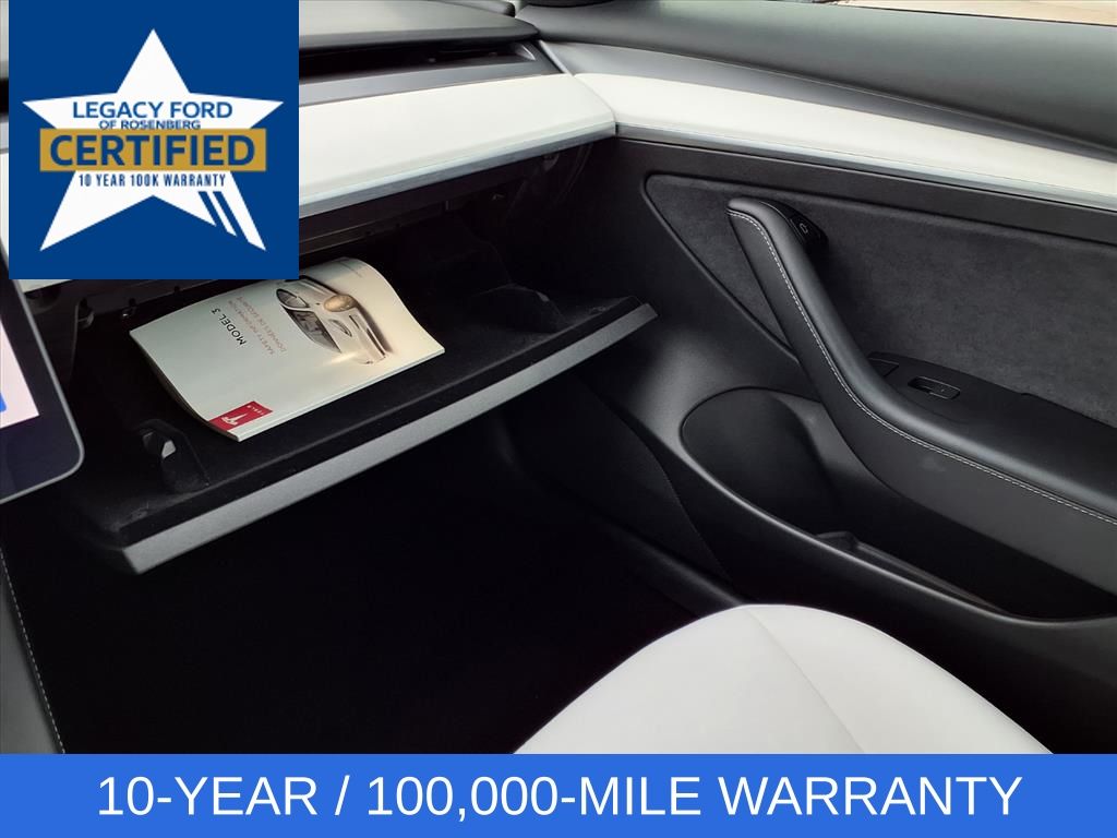 2022 Tesla Model 3 Long Range White at Genesis of Spring