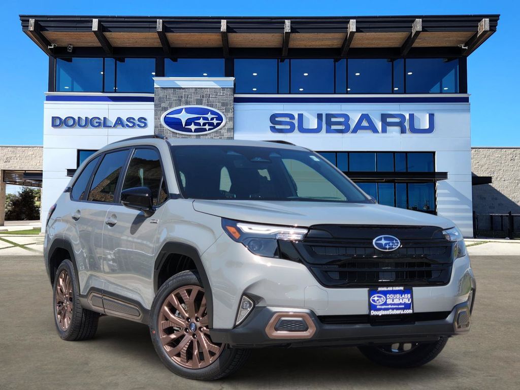 River Rock Pearl 2026 Subaru Forester Hybrid SUV / Crossover All-Wheel Drive Continuously Variable Transmission