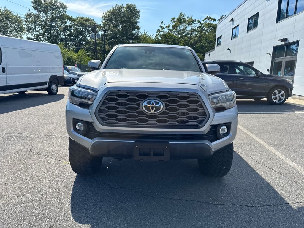 Silver Sky Metallic 2020 Toyota Tacoma Pickup Truck Four-Wheel Drive 6-Speed Manual