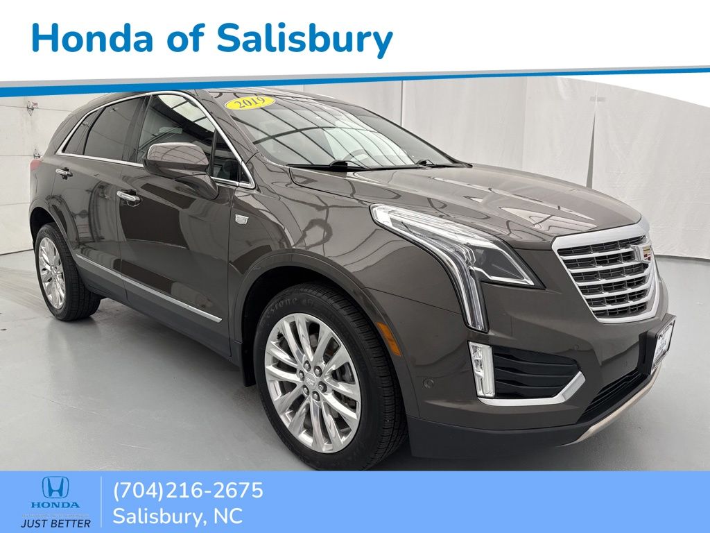 Dark Mocha Metallic 2019 Cadillac XT5 Platinum AWD SUV / Crossover Four-Wheel Drive 8-Speed Automatic