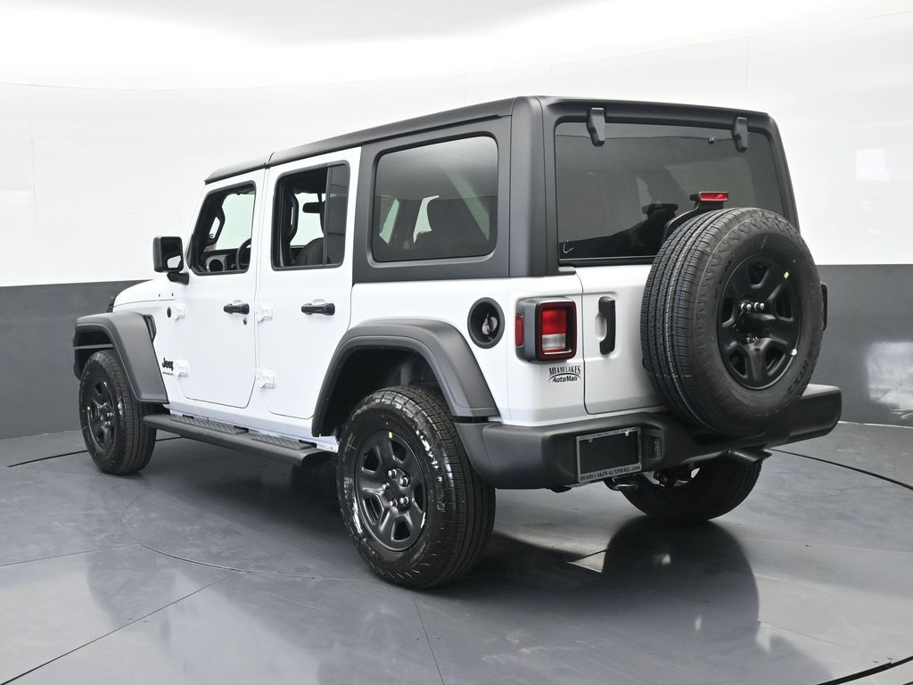 New 2026 Bright White Clearcoat Jeep Sport image 4