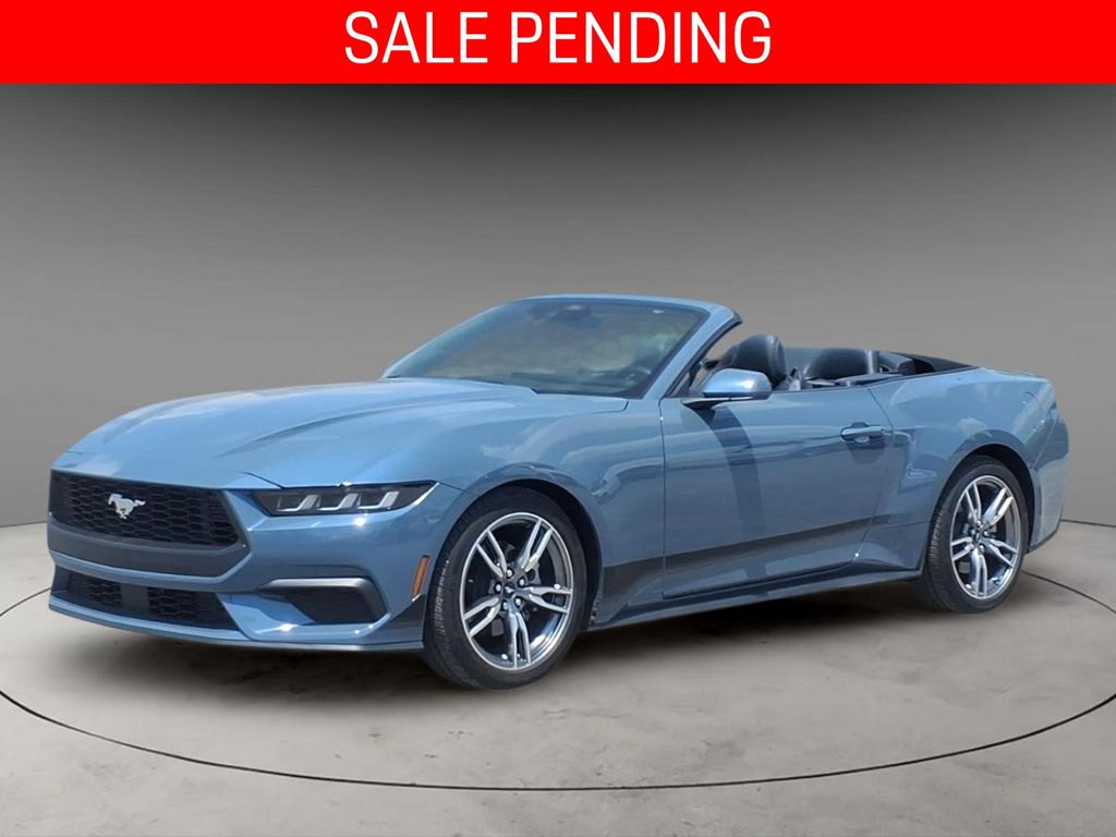 Vapor Blue Metallic 2025 Ford Mustang Convertible Rear-Wheel Drive Automatic