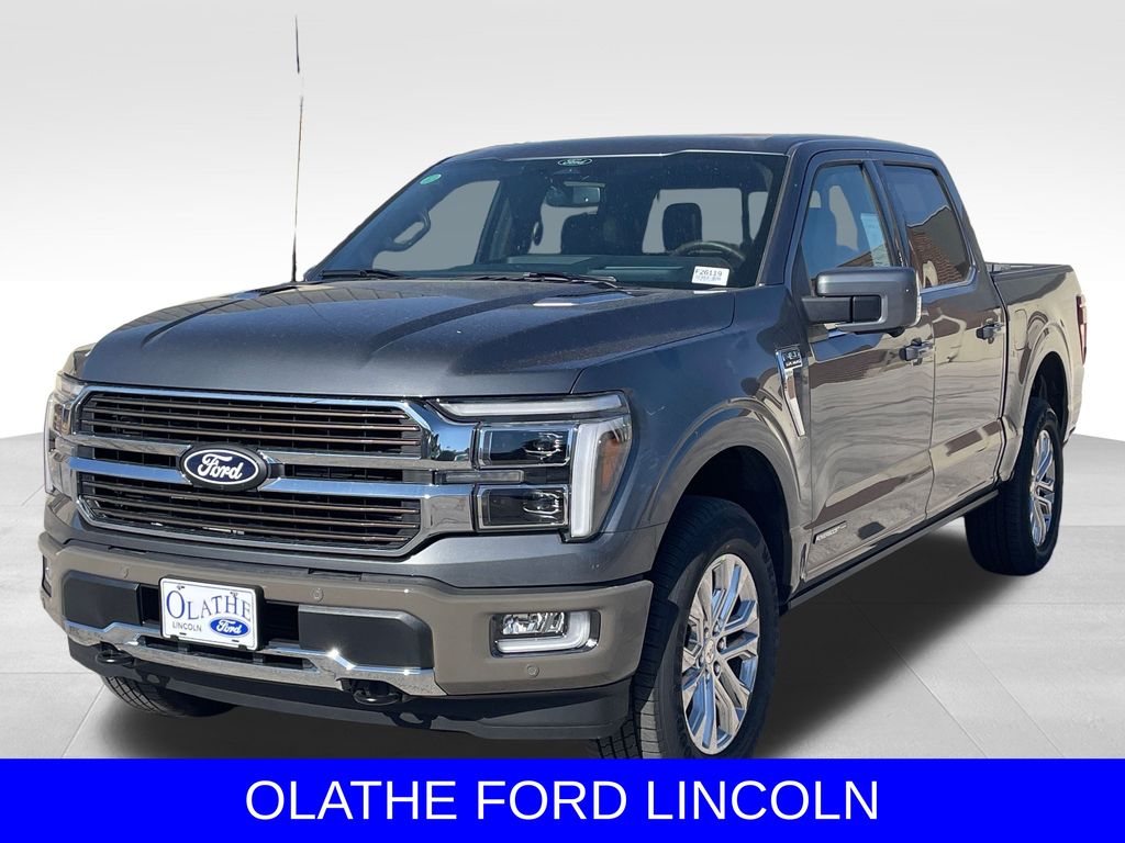 Carbonized Gray Metallic 2026 Ford F-150 King Ranch SuperCrew 4WD Pickup Truck Four-Wheel Drive Automatic
