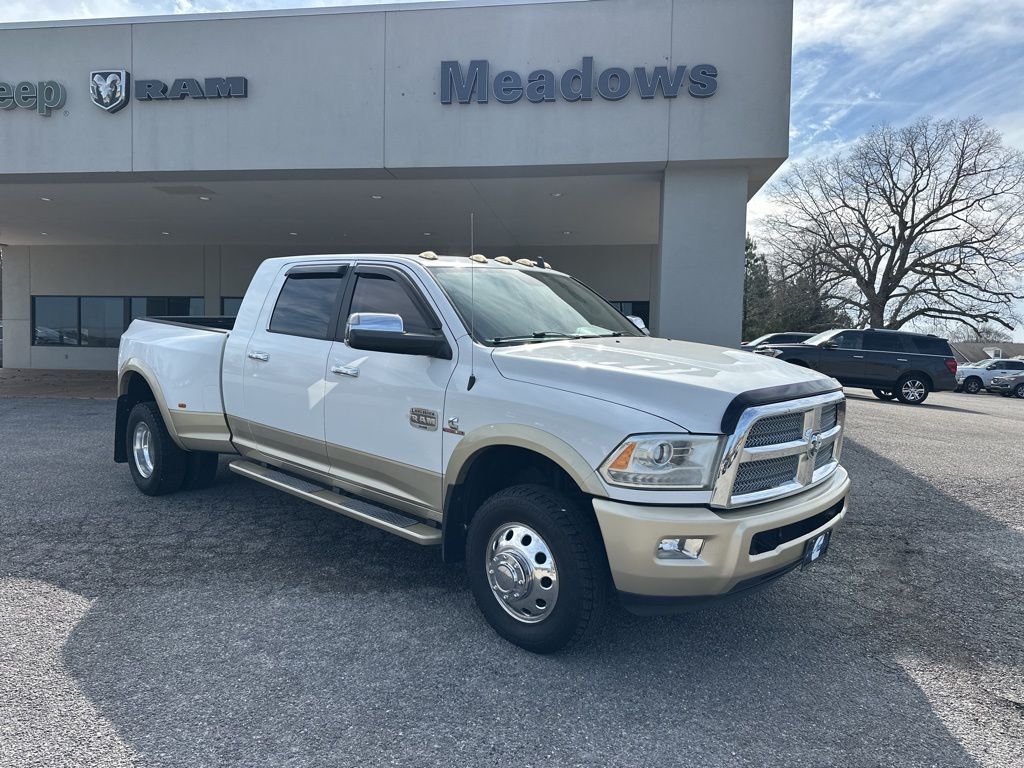 2015 RAM 3500 Laramie Longhorn Mega Cab DRW 4WD